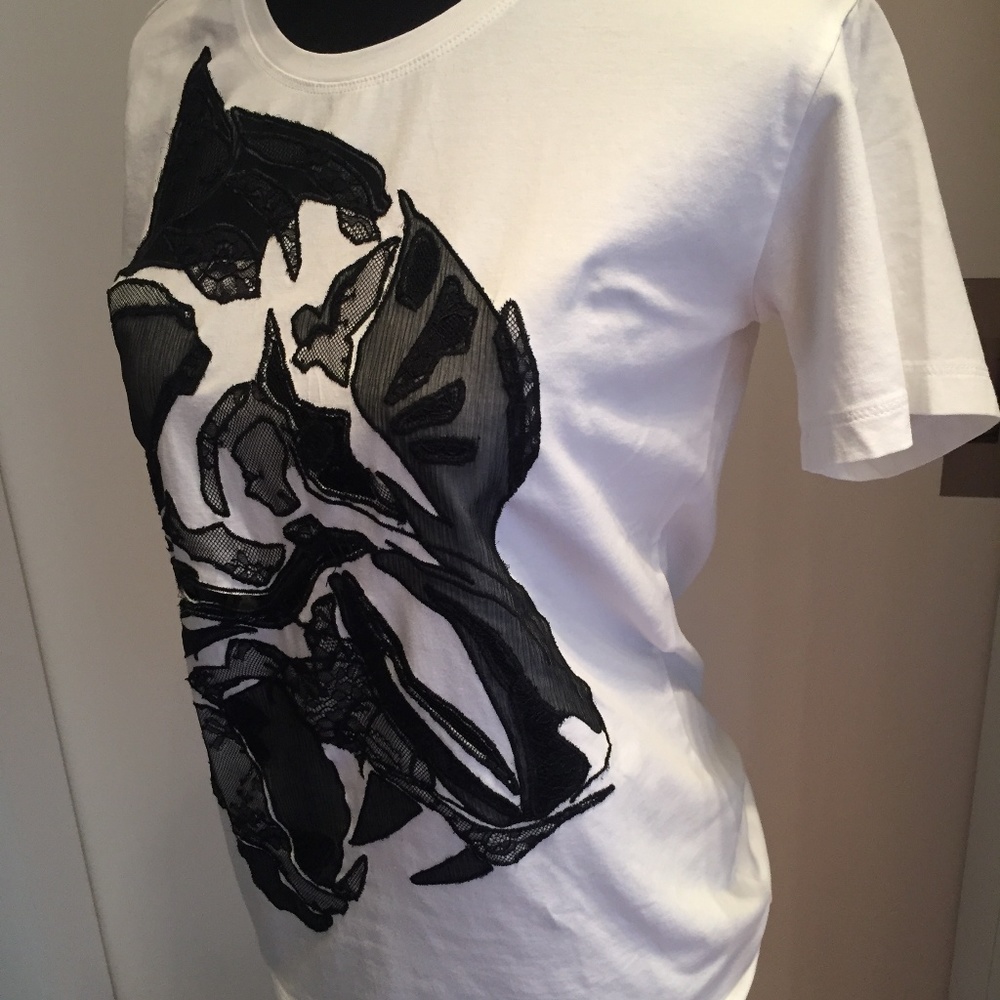 Barbara Bui Statement Embroidered Tee Shirt